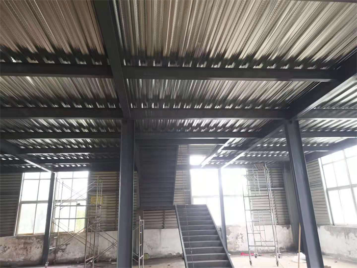   雙流展廳鋼混結(jié)構搭建